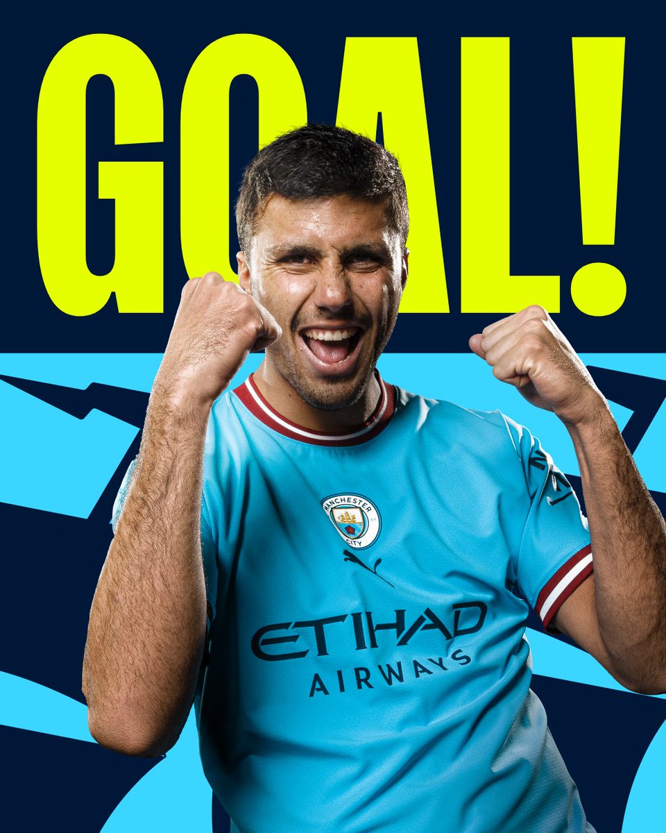 ManCity's tweet photo. RODRIGOOOOOOOOOOO!!!!!

🔵 1-0 🔴 #ManCity https://t.co/mHTifj89wQ