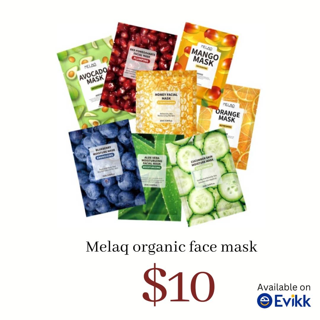 EvikkApp's tweet photo. A clean face is attractive.
Fresh up with Melaq organic face mask and be the spot light.
See https://t.co/qVIdR9chp9 now.
#explore
#explorepage #evikk #evikkdotcom #buyblack #blackclothing #blackecommerce #webuyblack #Evikkapp https://t.co/C5QbFOVu2q