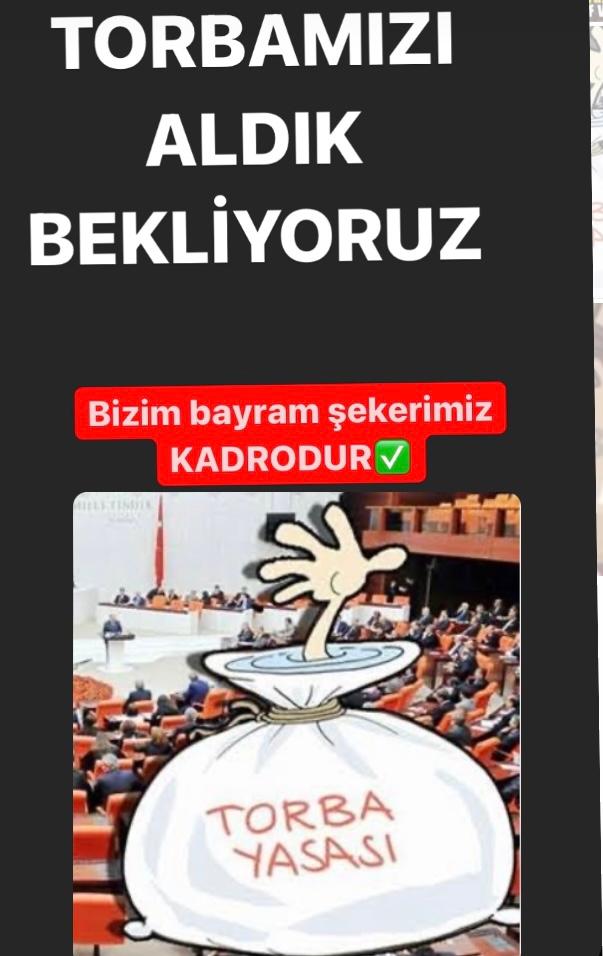 25 Bin Fahri Kur'an kursu Öğreticilerine çalışma var,önerge sunacağız dediniz ümit verip sonra size kadro yok dediniz 

REİS FAHRİLERİ SANDIĞA BIRAKMA 

<a href="/RTErdogan/">Recep Tayyip Erdoğan</a> <a href="/AvOzlemZengin/">Av. Özlem Zengin 🇹🇷</a> <a href="/turanbulent/">Bülent TURAN</a> <a href="/mustafaelitas/">Mustafa Elitaş</a> <a href="/NumanKurtulmus/">Numan Kurtulmuş</a> @yilmaz_ismet58 <a href="/hasandogan/">Hasan Doğan</a> <a href="/DIBAliErbas/">Prof. Dr. Ali Erbaş</a>
Aaaa #SonDakika