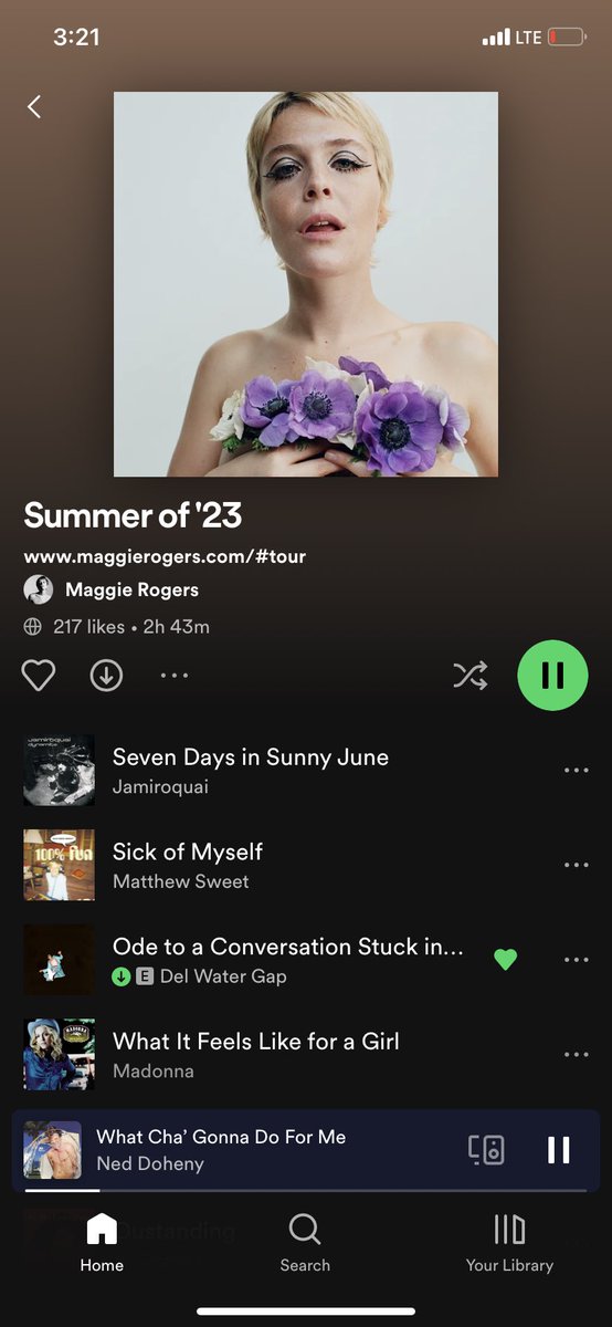 _graceli's tweet image. Listening to @maggierogers’ Summer of ‘23 playlist on the drive back from the box office (after paying the most reasonable prices for her show!!) on a day where it actually feels like summer is such a beautiful thing ☀️