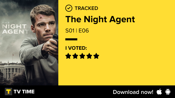 mendesvarms's tweet photo. I've just watched episode S01 | E06 of The Night Agent! https://t.co/KMFHRGGU0E #tvtime https://t.co/kiXocbWJqm