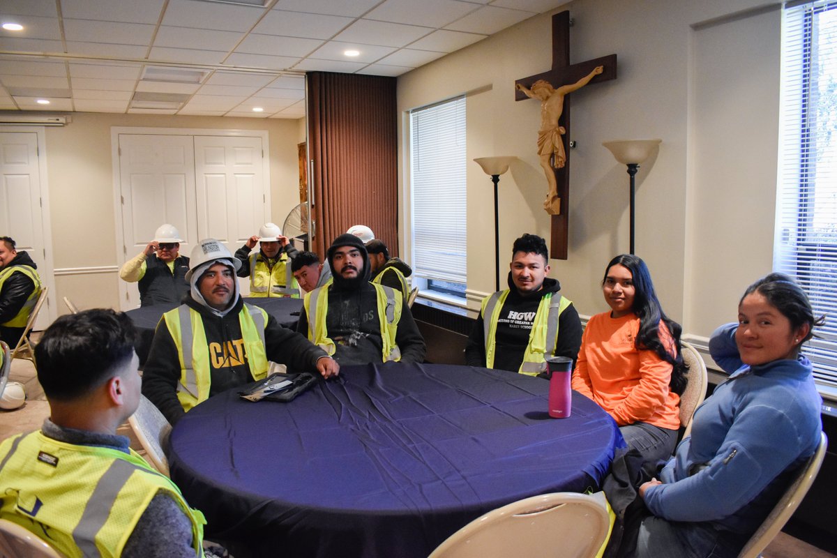 ForresterTweets's tweet photo. In March, the St. John Neumann Catholic Church team gathered with our building partners for a Topping Out Ceremony!
While we toured the project, Msgr. Panke gave a blessing, and the job site closed so our subcontractors could enjoy @MissionBBQ lunch.
#FaithBasedConstruction https://t.co/p4CT1ez7Ux