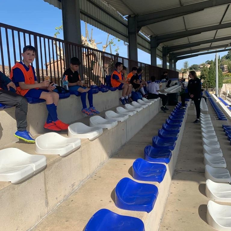 🔜 Primer dia del Campus CF Sóller ⚪🔵 UN POBLE, UN EQUIP