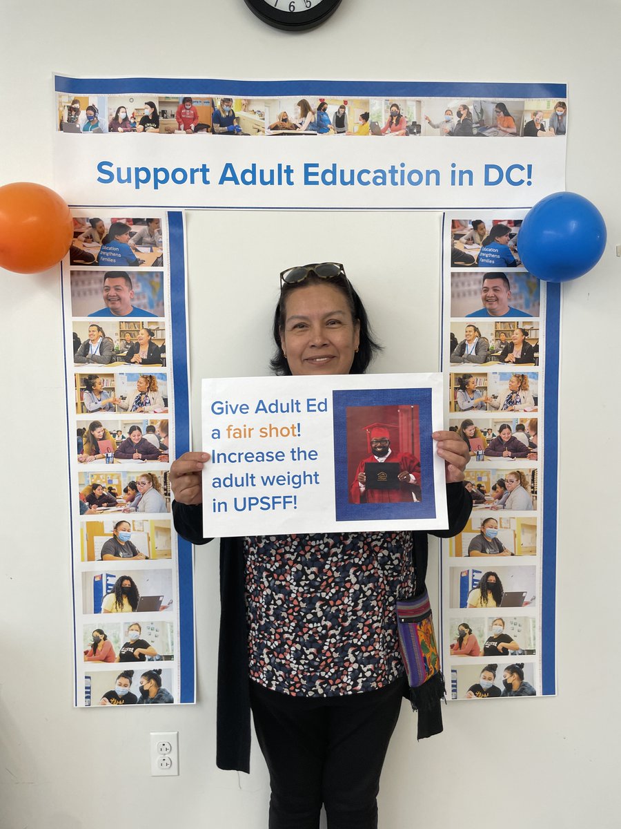 BriyaPCS's tweet photo. Thank you, @councilofdc, for keeping the $1.8 m to fund Adult Learner Transit Subsidy. But we still need to fully fund adult education! Help adult learners by increasing the adult weight in the UPSFF! https://t.co/oGNrsnJyQr