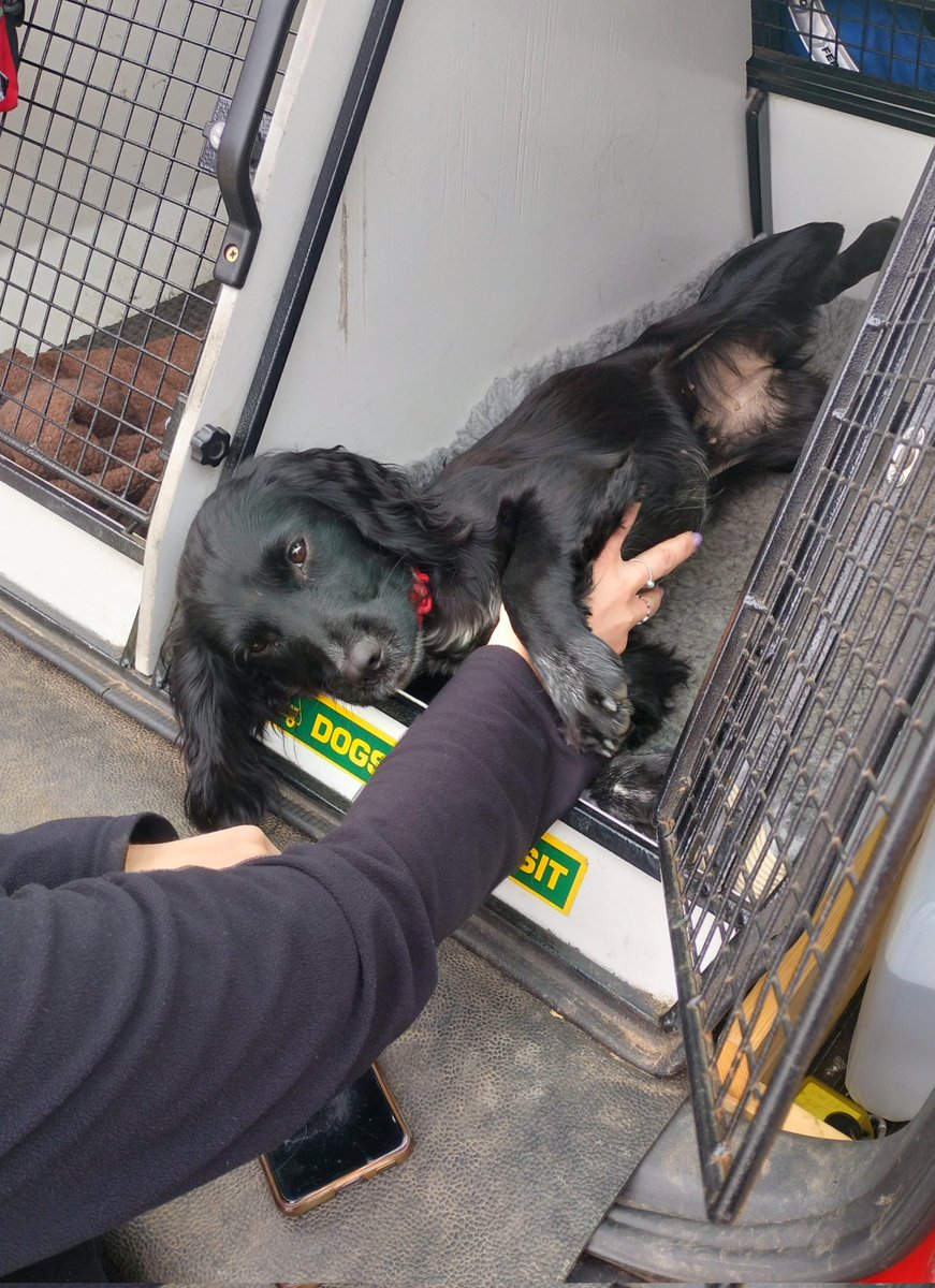 Another trip to assist <a href="/LincsFireRescue/">Lincolnshire Fire and Rescue</a> today unfortunately for a very sad incident. Ginny did her best to offer support to everyone involved
