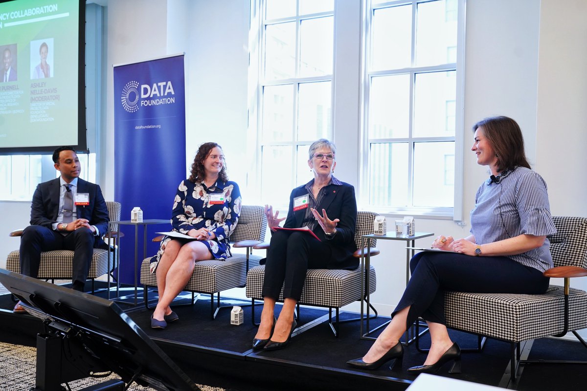 data_foundation's tweet photo. @napawash @RegStudies @BridgetDooling @OFRgov @USTreasury What's the value of collaboration, in #FDTA and beyond? Eliminating redundancies in data and cost, more effective government programs, the benefit of different perspectives working on shared problems, and building more trust across government. #RegTech23 https://t.co/jyGkaY2Hnp