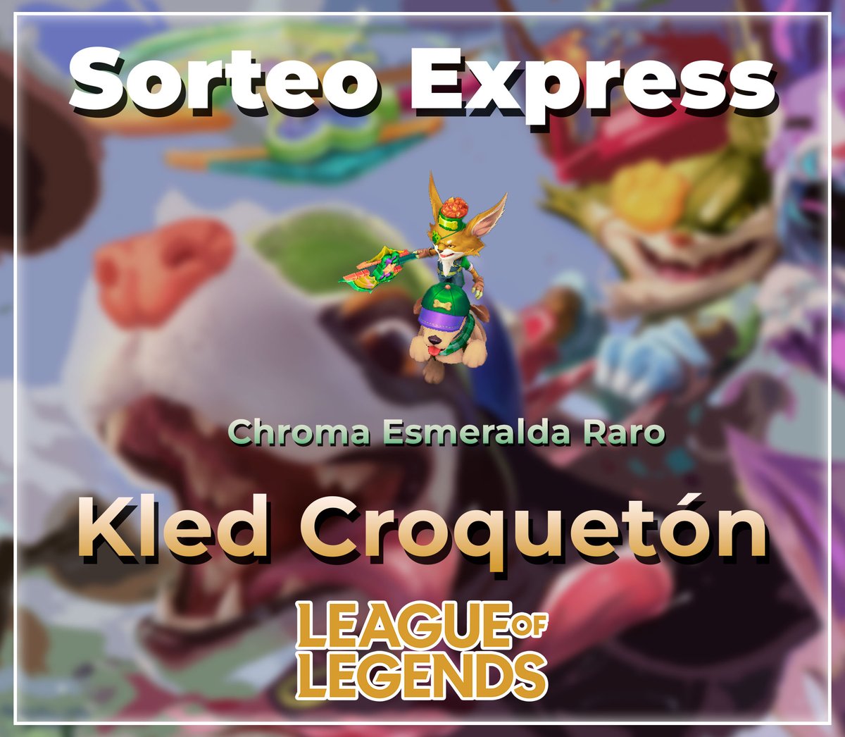 SORTEO DE INAGURACION de contenido para kled a las 7:00 pm MX dare a conocer el ganador
Requisitos:
Follow <a href="/UnKenno/">Kenno</a>  y <a href="/KennoGang/">KennoGang</a> 
Like a la publicacion y RT
Menciona tu servidor
(para mas oportunidad Etiqueta a un amigo)
#Lol #LeagueOfLegends #LeaguePartner #LPP