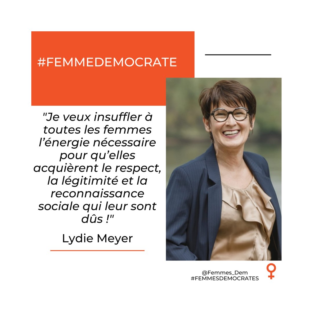 Aux côtés des #FemmesDémocrates Normandes, une femme d'expérience : Lydie Meyer, Première Adjointe au Maire à #CaudebeclèsElbeuf & Conseillère métropolitaine #Rouen. 

Bravo Mesdames ! #EmpowHer #Politique #AvecElles