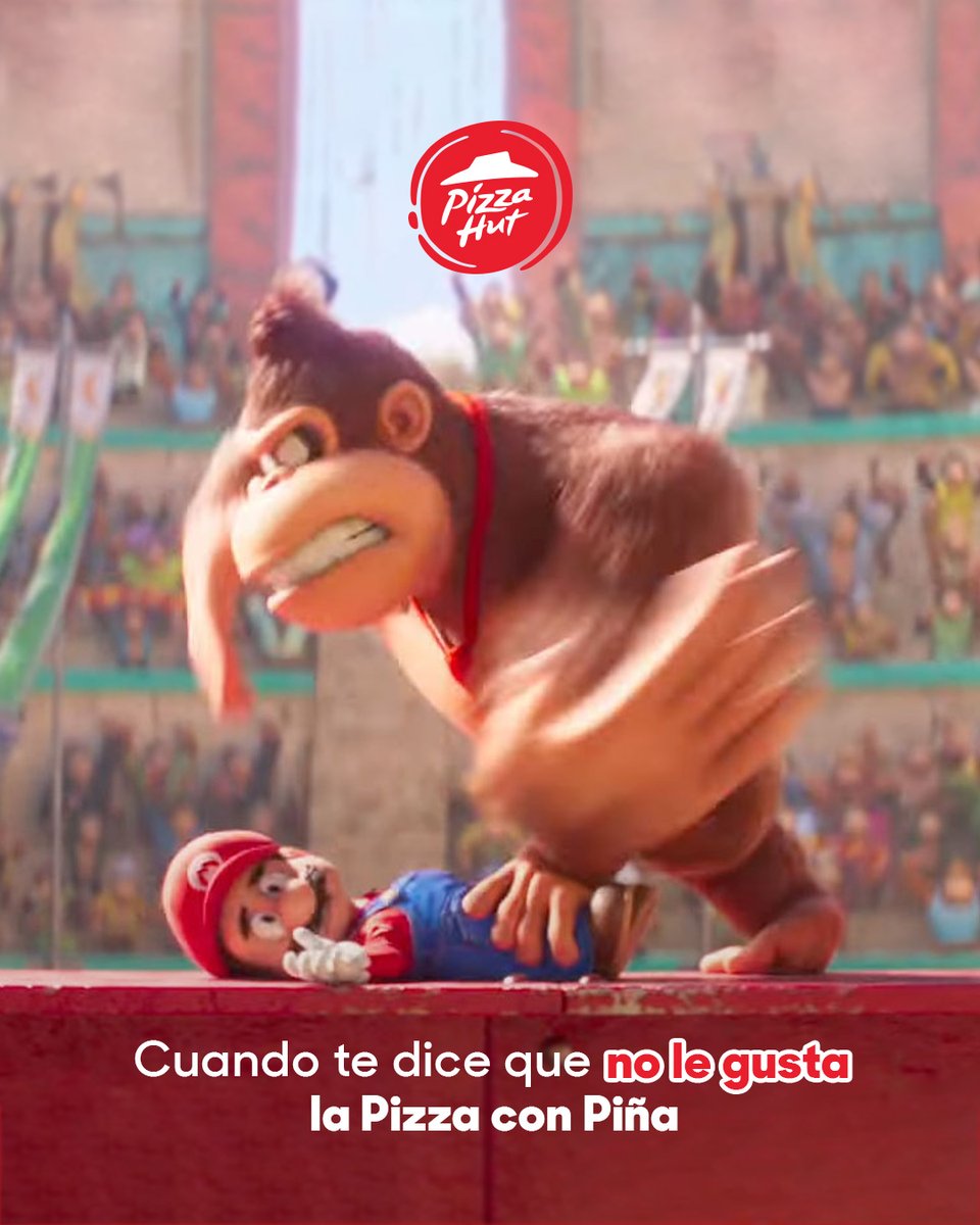 PizzaHutVzla's tweet photo. La fiebre de Súper Mario Bros llegó a Pizza Hut 🍕🍄❤️👸🏎️

¿Con cuál meme te identificas? 🤔

#pizzahut #pizza #pizzahutvzla #caracas #Abril #PepperoniLover #MarioBros #SuperMarioBros #Pelicula https://t.co/ESTcD49EUw