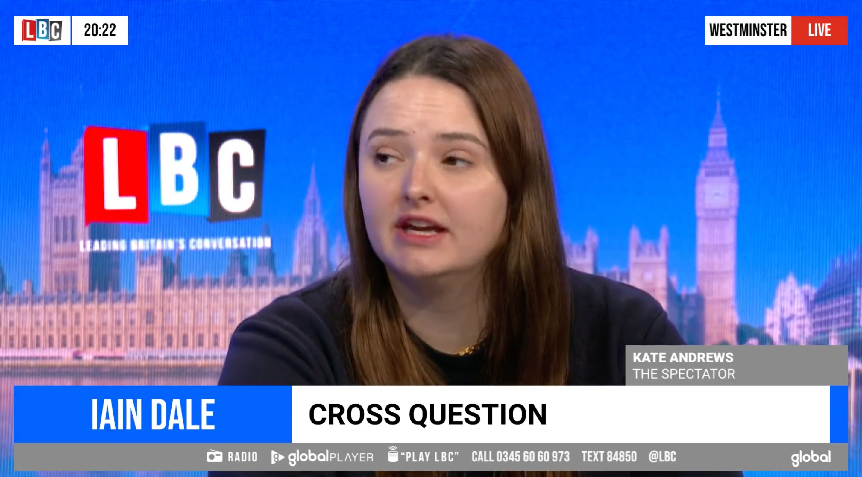 Kate andrews on twitter iaindale paulstokes lbc funded by big