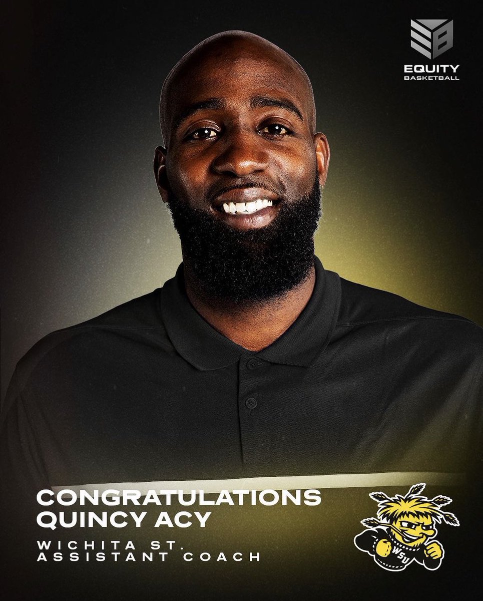 Congratulations to @QuincyAcy on joining the Wichita State @GoShockersMBB coaching staff!