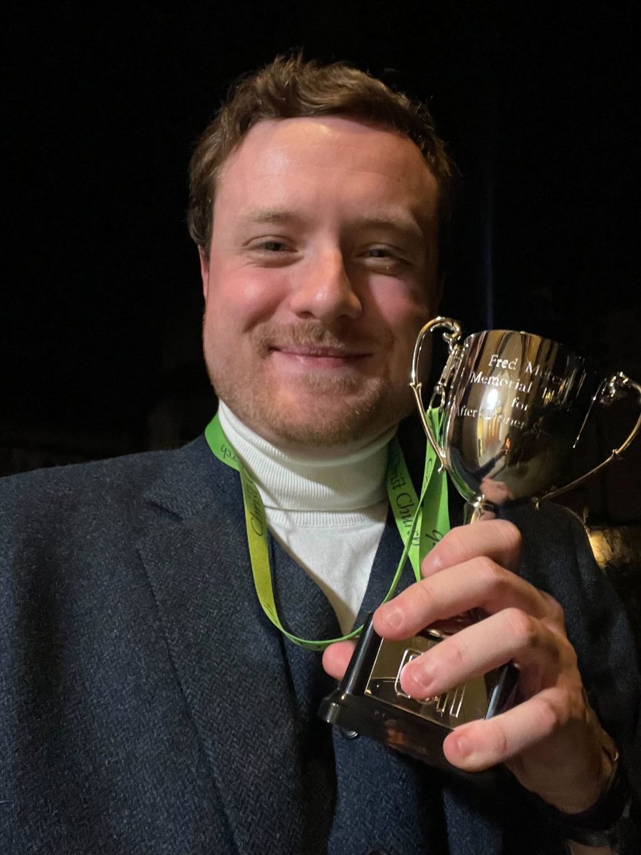 West Wing Writers (@westwingwriters) on Twitter photo In perhaps the most on-brand victory ever, our resident UK expert <a href="/thepatrickross/">Patrick Ross</a> won this award at the U.K. Speechwriter's Conference in Oxford. We can't say we're surprised—but we're very proud. 🇬🇧🏆 In perhaps the most on-brand victory ever, our resident UK expert <a href="/thepatrickross/">Patrick Ross</a> won this award at the U.K. Speechwriter's Conference in Oxford. We can't say we're surprised—but we're very proud. 🇬🇧🏆