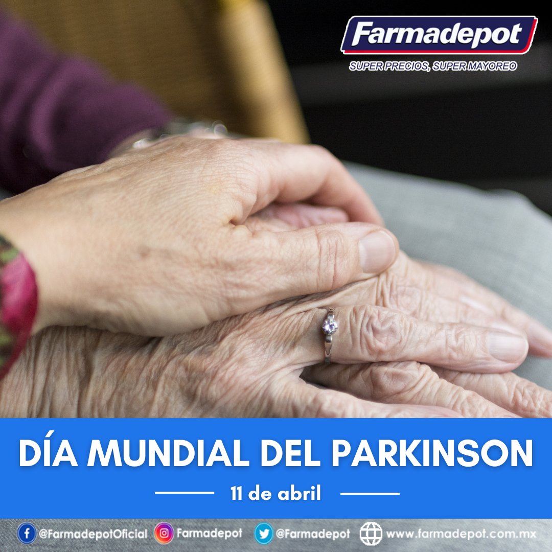 11 de abril | Día Mundial del #Parkinson
El Parkinson es una enfermedad neurodegenerativa del sistema nervioso, de carácter crónico y progresivo, que se asocia a rigidez muscular, dificultades para andar, temblor y alteraciones en la coordinación de movimiento.
#CuidémonosTodos