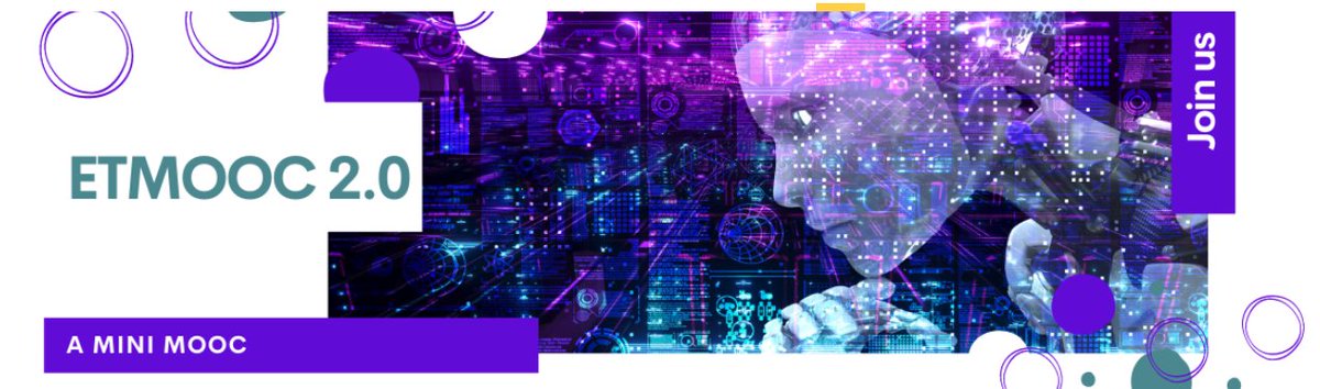 Join us! #ArtificialIntelligence and you: A Mini MOOC. I’m super excited to be joining a panel with <a href="/SoroushSabb/">Soroush Sabbaghan</a> and Brenda McDermott on #ethics, #AcademicIntegrity, #EDI and #accessbility led by <a href="/barbbrown/">Dr. Barb Brown</a> #etmooc2 Free and open to all. sites.google.com/view/etmooc-tw…