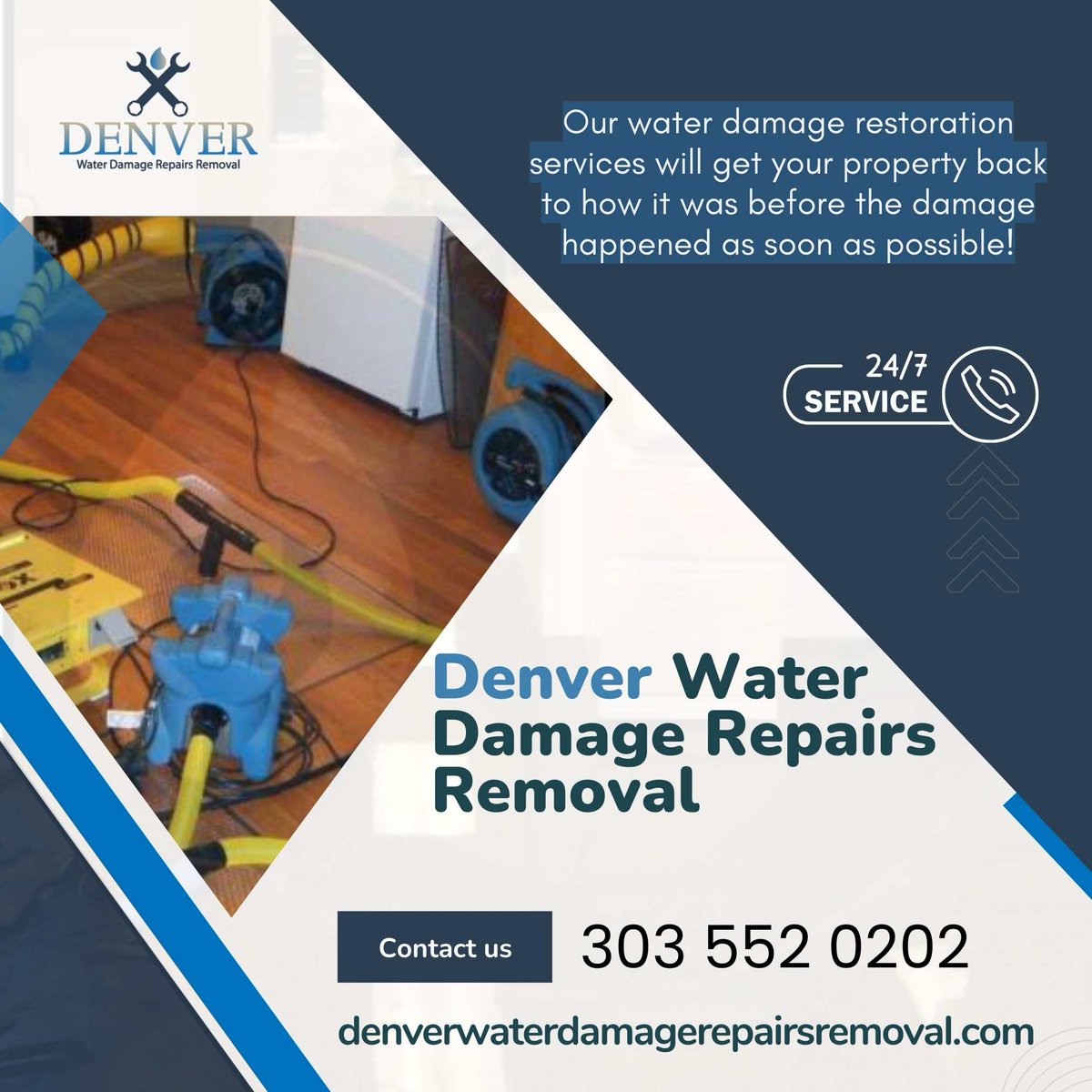 RepairsDenver's tweet photo. Denver Water Damage Repairs Removal provides Expert water damage repairs &amp; removal in Denver &amp; surrounding areas
Contact us 303 552 0202
Visit us 
https://t.co/ydJsq7G0sr

#DenverWaterDamage #WaterDamageRepair #WaterDamageRestoration #FloodDamageRepair #DenverRestorationServices https://t.co/E8PPATKwr6