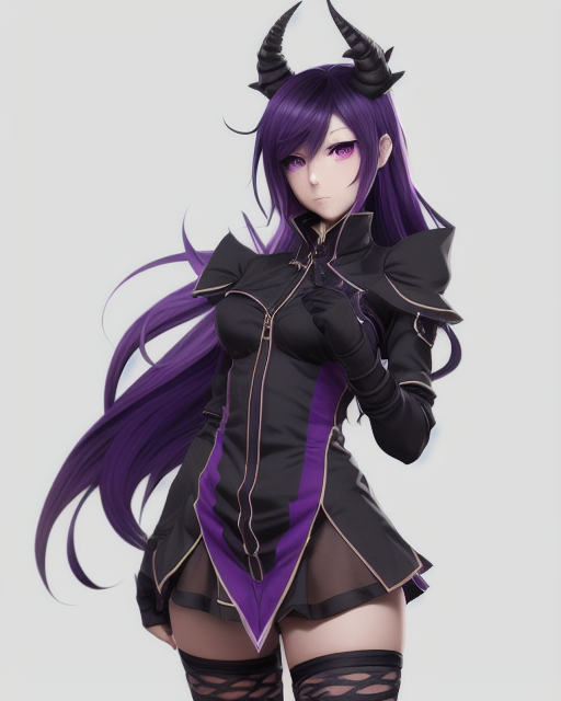nightsatomura's tweet photo. OC Tenebris (made in AI) https://t.co/FMJy3vtUa1