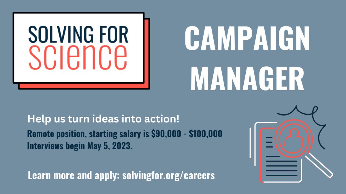 Solving For Science tweet media