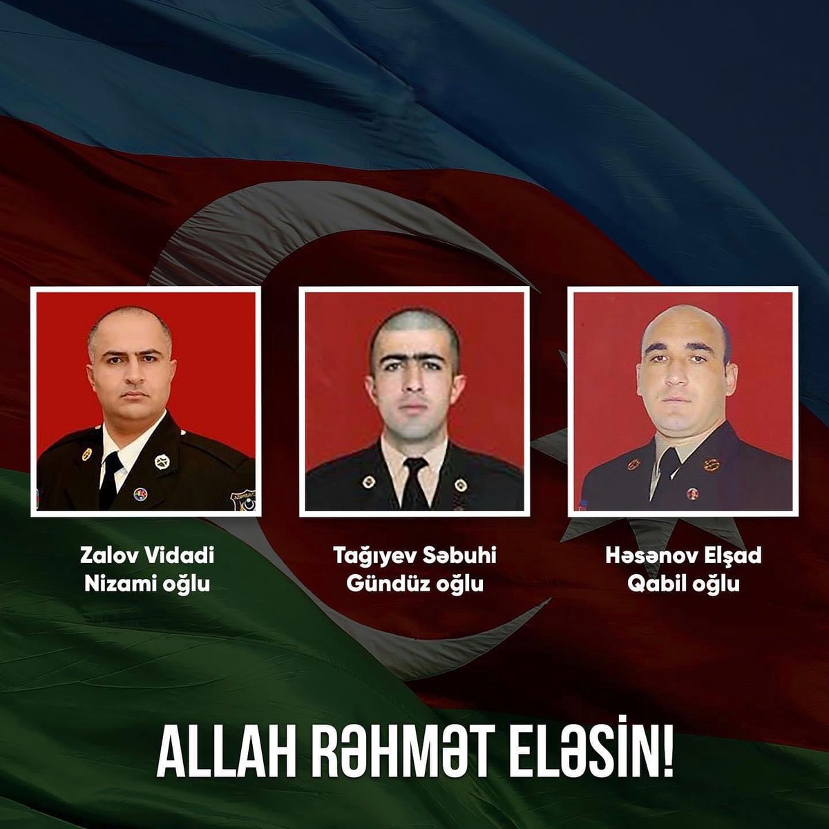 Taleh Mansurov (@mansurovtaleh) on Twitter photo As a result of the attack of the #Armenian armed forces on the sovereign territories of Azerbaijan (#Lachin region), 3 #Azerbaijani soldiers were martyred. The world community should take steps against Armenia's #terrorist policy. <a href="/UNDP/">UN Development</a>
#StopArmenianTerror
#StopArmenianVandalism As a result of the attack of the #Armenian armed forces on the sovereign territories of Azerbaijan (#Lachin region), 3 #Azerbaijani soldiers were martyred. The world community should take steps against Armenia's #terrorist policy. <a href="/UNDP/">UN Development</a>
#StopArmenianTerror
#StopArmenianVandalism