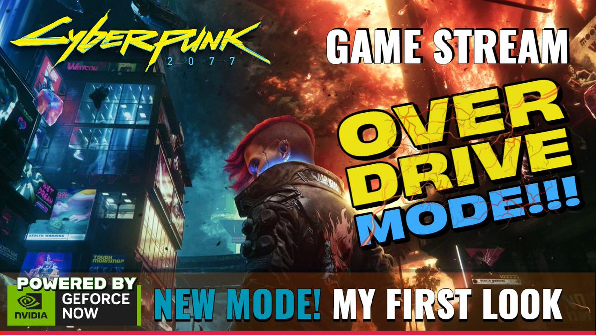 CloudDosage's tweet photo. 🎮MUST SEE - Cyberpunk 2077 Overdrive Mode via #GeforceNow 🔥🔥🔥
https://t.co/la2ZezYIve
via @YouTube #GFNShare #PNTSNetwork https://t.co/BrgH1WS2b4