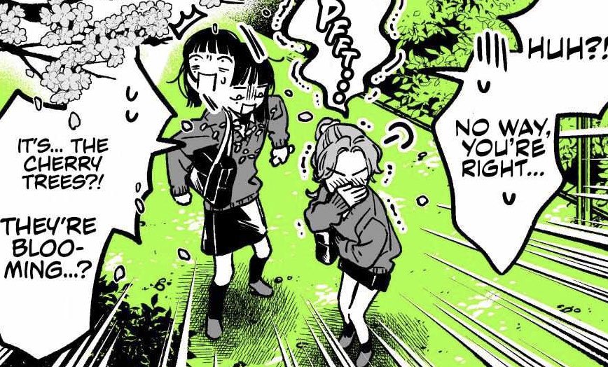 SoulMagicYS's tweet photo. I don’t blame Aya one bit for being such a useless lesbian in the presence of Mitsuki, JUST LOOK AT HER!😍😍😍
Will “The Guy She Was Interested in Wasn't a Guy At All” continue on forever until one of these bottoms learns how to top?🤔🙏😅
#yuri #yurimanga #TeamMitsuki #TeamAya https://t.co/swuBI7H5eZ