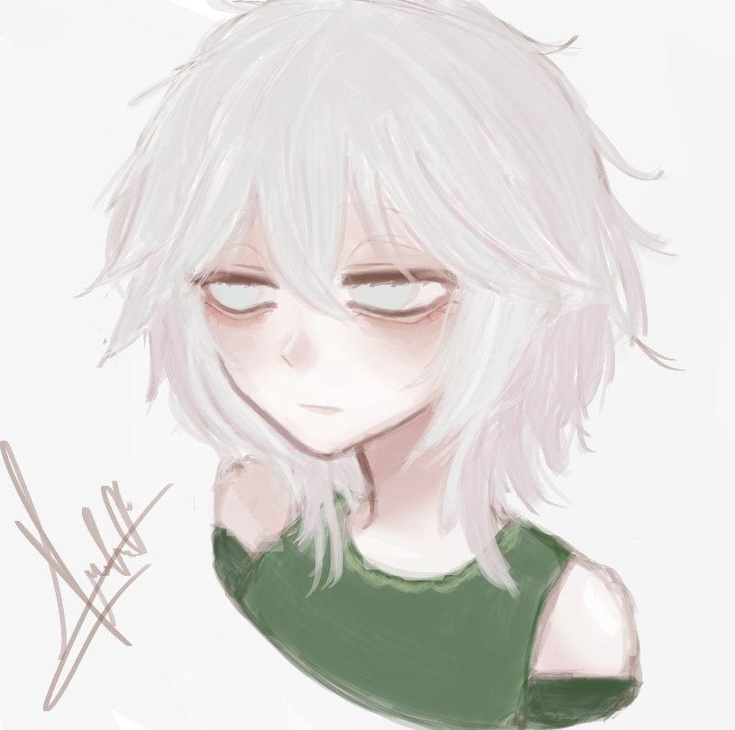 Mis cambios de estilo son bien raros #art #digitalart #oc