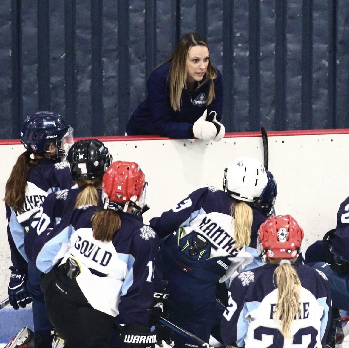 mkejradsgirls's tweet photo. Coach Jessica Edward continues as an integral part of the Jr. Admirals organization & takes on the Co-Head Coach position for the 16U squad.
Anchors are up, and the @mkejradmiralsgirls are moving full-steam ahead.
#RollAds #JrAdmirals #AAAHockey #GirlsHockey https://t.co/kGKHYSdoSZ