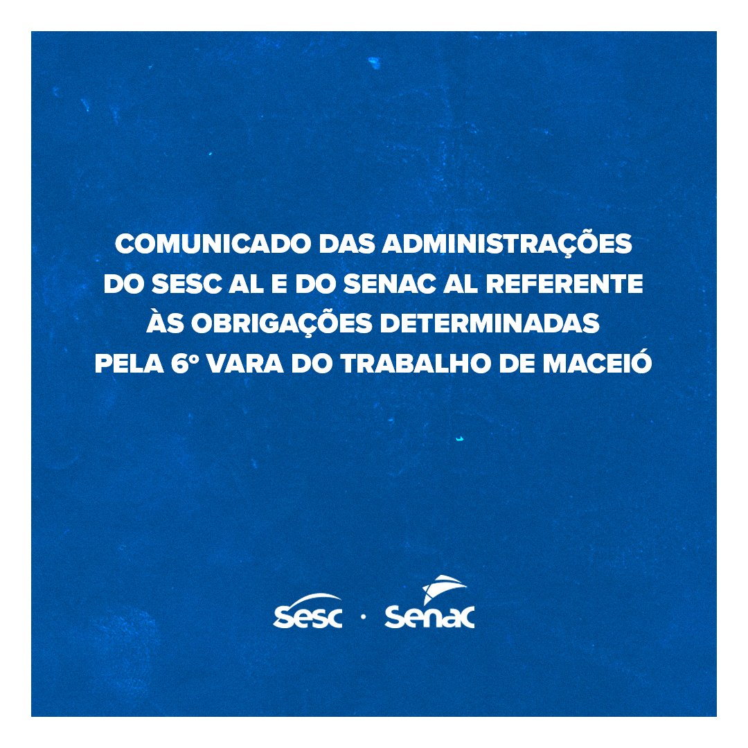 Senac Alagoas tweet media