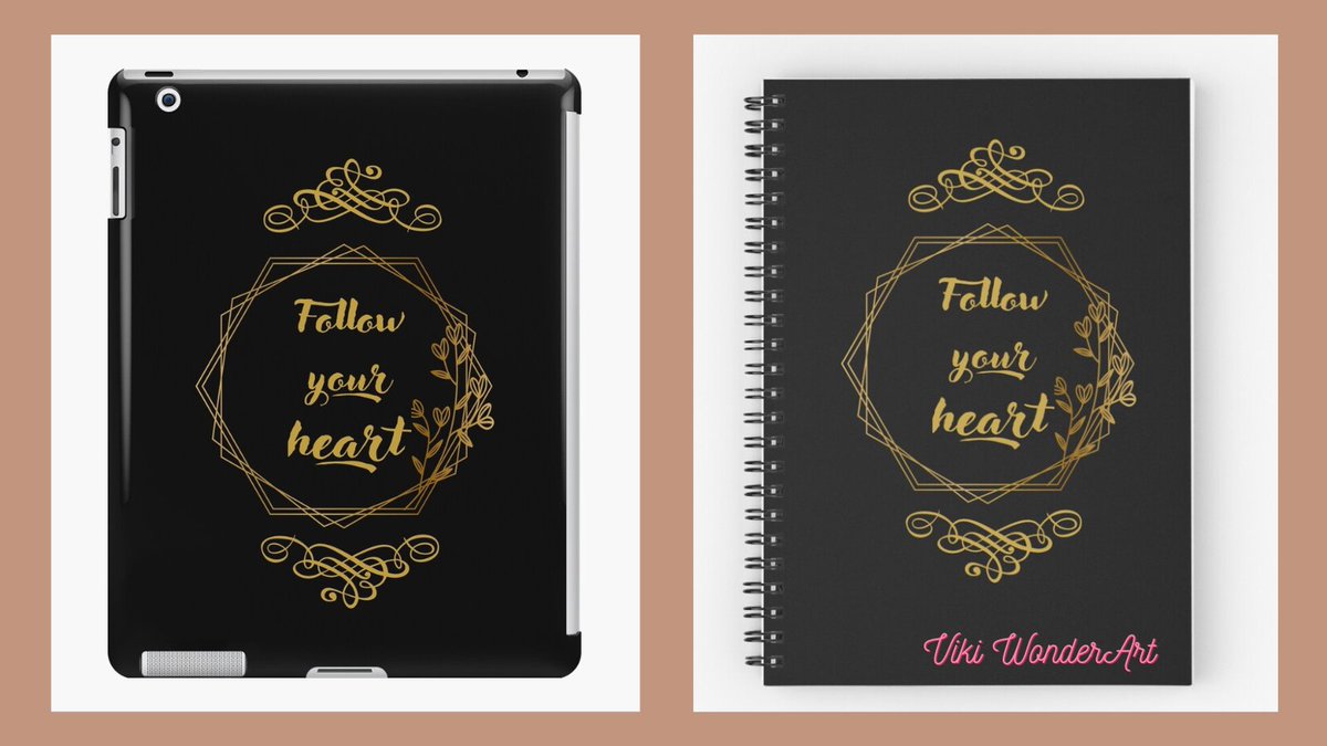 VikiArt37's tweet photo. "Follow your heart" - golden design on black background https://t.co/iI3cXVYWDv
#FollowYourHeart #quote #design #redbubbleshop #redbubbleartist #redbuddle #gold #black #VikiWonderArt https://t.co/MPQgZ8prTo
