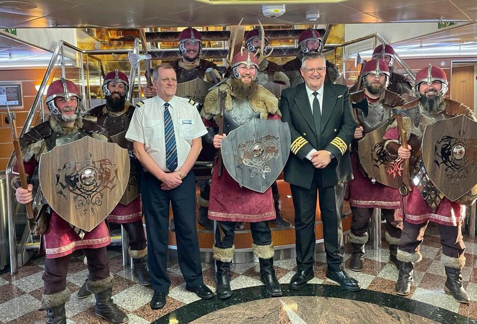 We welcomed the Delting Up Helly Aa Jarl squad onboard this evening as they are crossing the pond to partake in the New York City Tartan Week parade and celebrations!

#NYCTW #newyorktartanweek #newyork #tartanweek #Shetland #InspiredByShetland #ProudSponsors