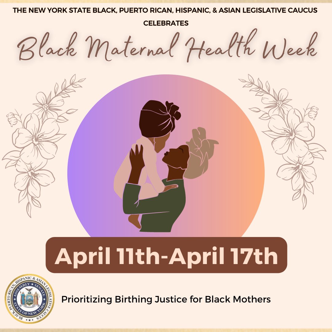 Black mothers in our communities face higher rates of maternal mortality and morbidity. We must invest in fact-based solutions like maternal mental health, doulas, and more to ensure everyone receives the care and support they deserve before, during, and after birth. #BMHW23