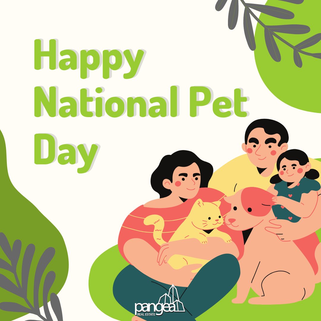 PangeaRE's tweet photo. It’s #NationalPetDay, and we couldn't be more excited! Our #PetFriendly apartments are the perfect place to call home for you and your four-legged friends. https://t.co/9iWK1Fb5Zh