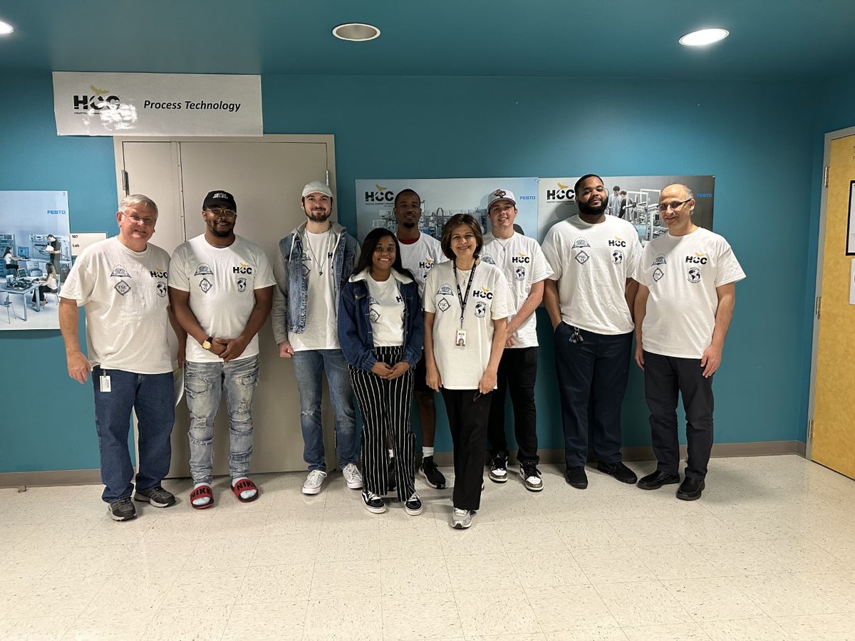 HCC_Northeast's tweet photo. Congrats to the @HCC_Northeast process technology students on qualifying for the NAPTA Troubleshooting Competition! @WeAreHCCS wishes team "The Company" luck as they prepare to compete in the Championship Competition on April 21 and 22. https://t.co/74aKy2mOUf