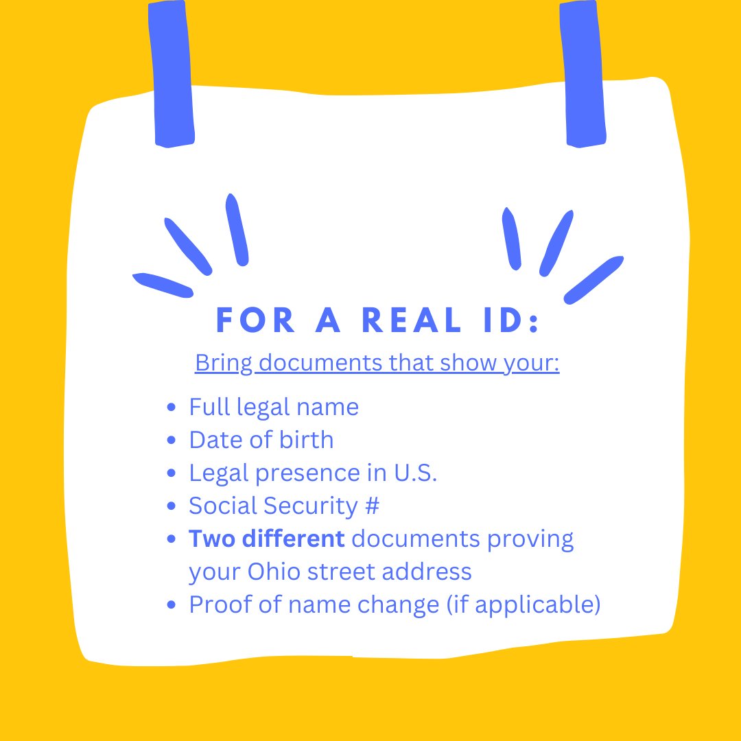 TargetOH's tweet photo. 5/6 For a Real ID: https://t.co/wddDZAbu4w