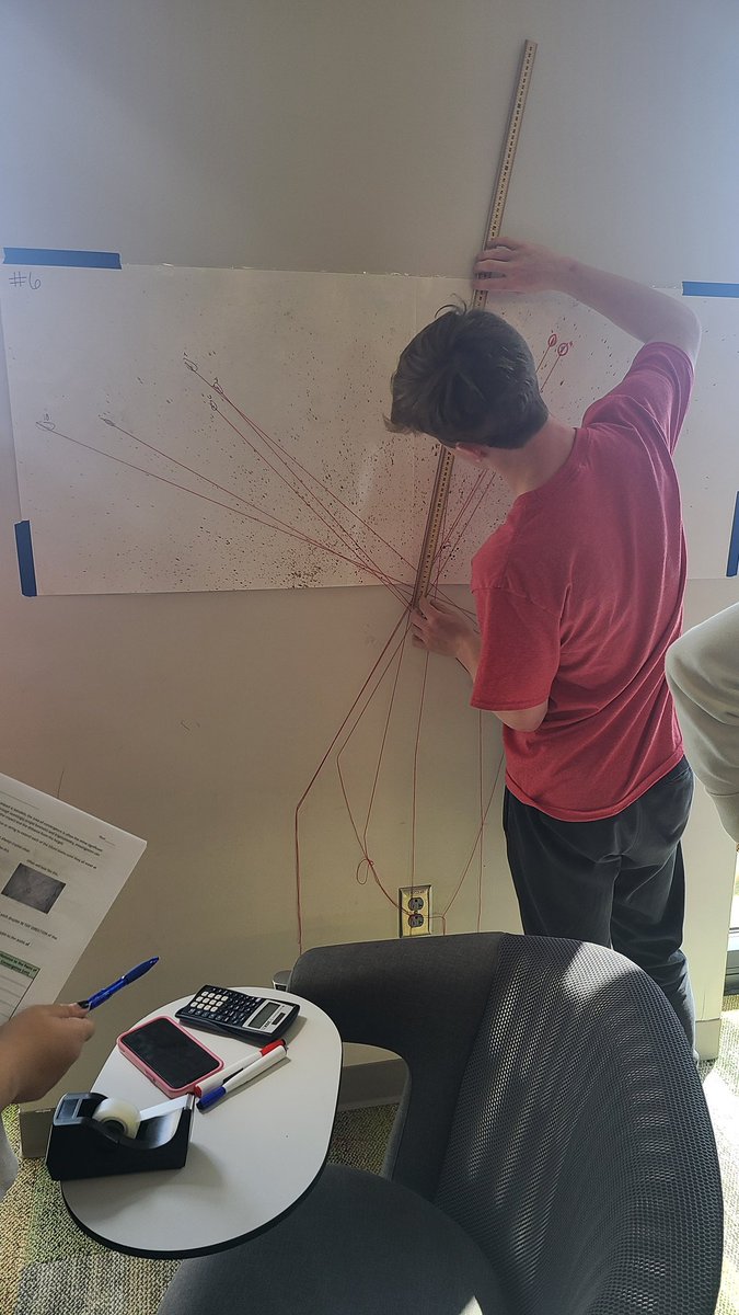 KHeintzelmanOW's tweet photo. Today we are working on a blood stain lab in Geometry. Talk about real world applications!! #RealWorldGeometry @OlatheWestOwls @OWNovacekOWLS @MaBlackOW https://t.co/5fwWF07rkM