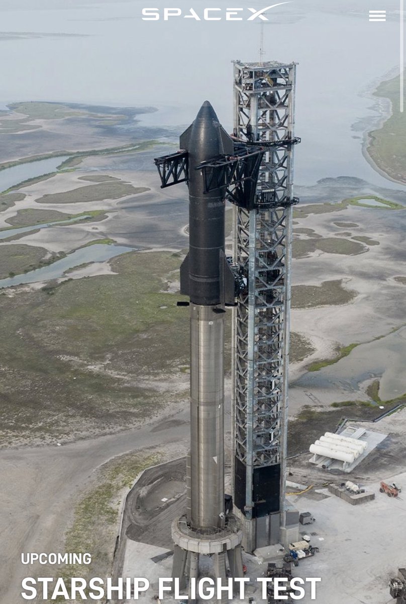 teslaownersSV's tweet photo. BREAKING: Starship launch set for April 17. Going to be epic and can’t wait. One step closer to getting to Mars. @elonmusk https://t.co/W9Z7tra3mz