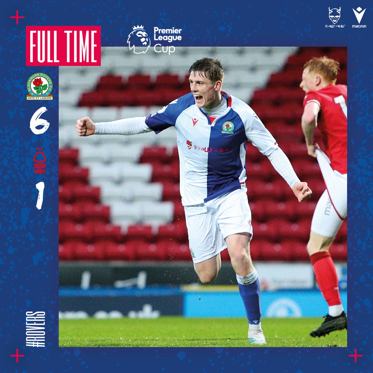 ⏱️ Full-time: #Rovers U21s 6-1 #NFFC U21s

We're through to the final of the Premier League Cup!

#PLCup 🔵⚪