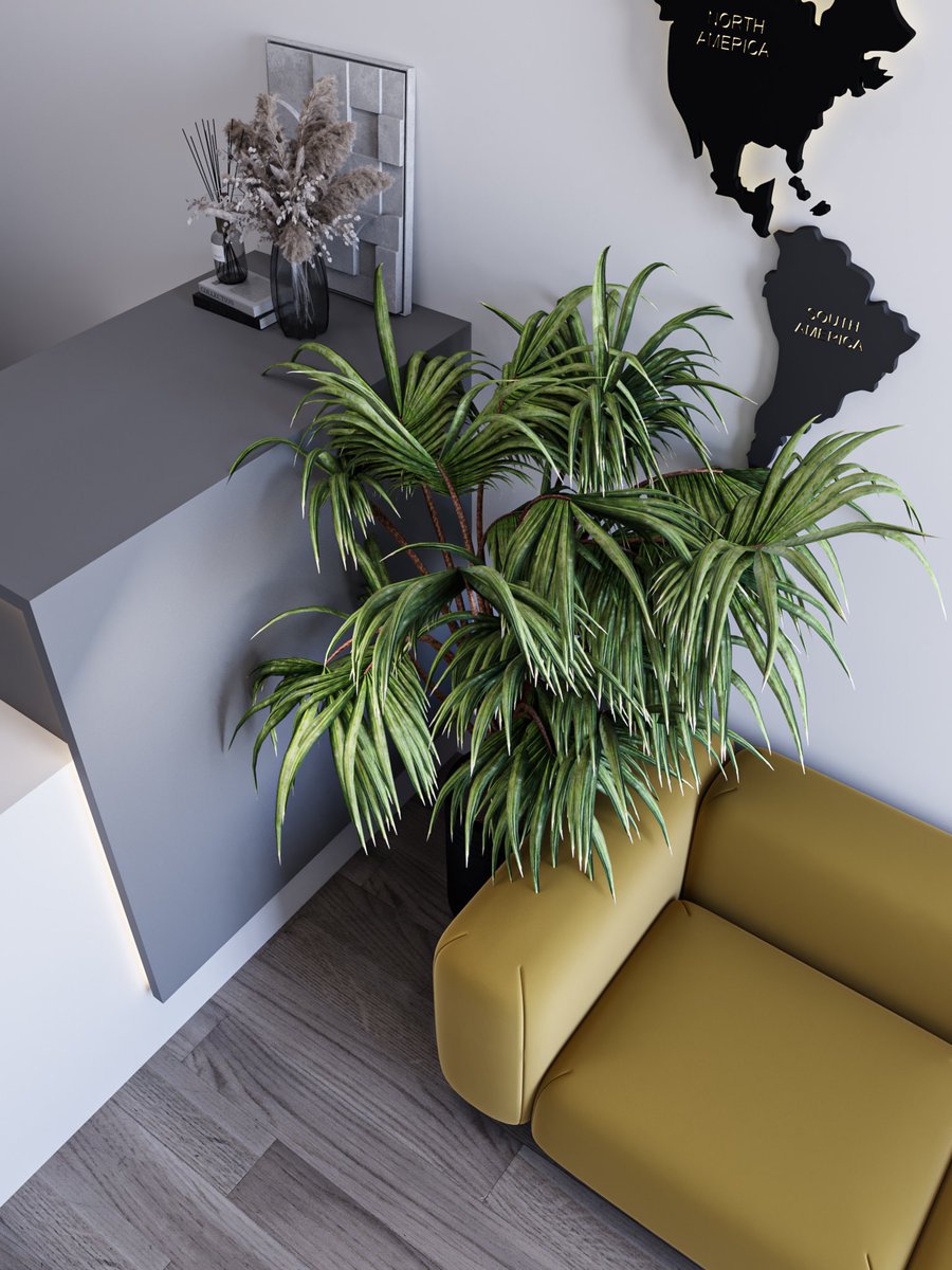 ChiefBuari's tweet image. Adding a pop of sunshine to this cozy
reception space with our vibrant yellow sofa
#interiordesign #receptionarea #yellowsofa
#coronarender #dsigners #archviz #3dsmax