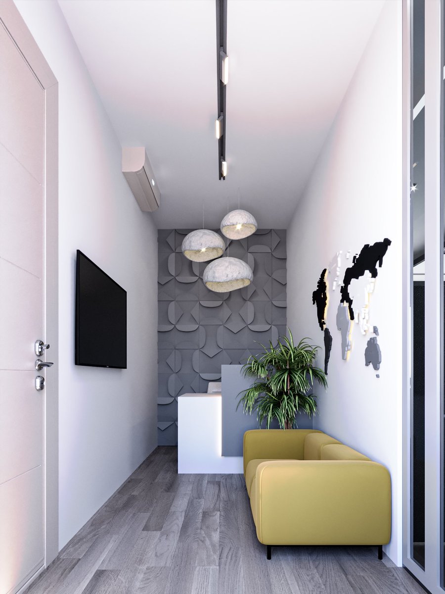 ChiefBuari's tweet image. Adding a pop of sunshine to this cozy
reception space with our vibrant yellow sofa
#interiordesign #receptionarea #yellowsofa
#coronarender #dsigners #archviz #3dsmax
