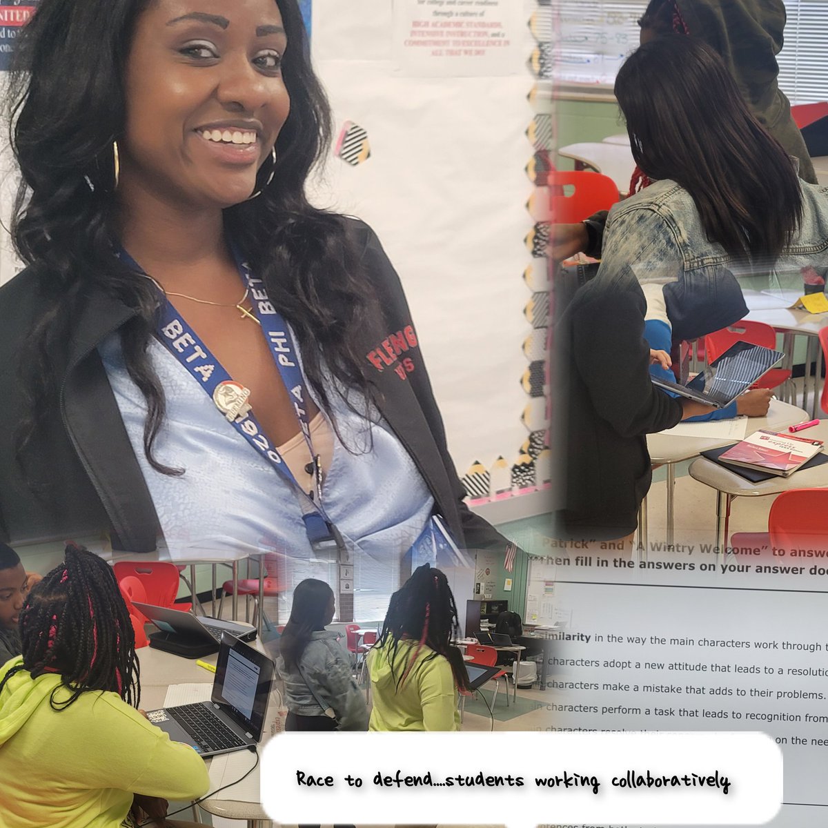 6th graders at Fleming MS were giving each other SERIOUS competition today in Mrs. Roger's class🔥🔥🔥 Dean Reed came by with snacks to keep them energized‼️
#AstrosReviewChallenge
@HISD_Curric 
@DeanReedFleming 
<a href="/Education_ID/">Isaac Daniels</a> 
<a href="/cynthia_pruneda/">Cynthia Pruneda</a> 
<a href="/TheMuse1908/">Autumn Muse, MA.Ed</a>