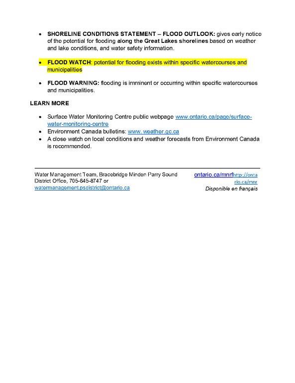 Flood watch in effect