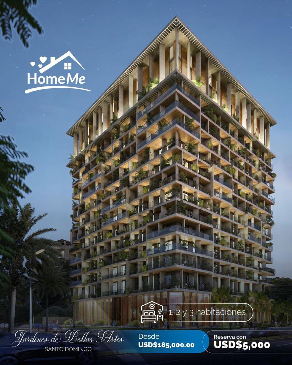 condesatv1's tweet photo. Un proyecto innovador Perfecto para inversión 🏠

Apartamentos de 1 y 2 habitaciones .

✅ Amueblados .
Reserva con SOLO: US$ 5,000.00
Precios desde: US$ 185,000.00

📍 Sector - Gazcue

Amenidades : 

Piscina Infinity
Restaurante
Lobby
Gimnasio
Salón/Spa
Rooftop con Sky Bar
Área de mascotas
Hotel Boutique
Servicio de Paquetería

Homeme Realty , la inmobiliaria que llegó para quedarse .

homemerealty #plusvalia
#inversioninmobiliaria 
#capcana #lasterrenas #bavaro #puntacana

https://t.co/nKxA3Kqm1S

📲 849-867-1405