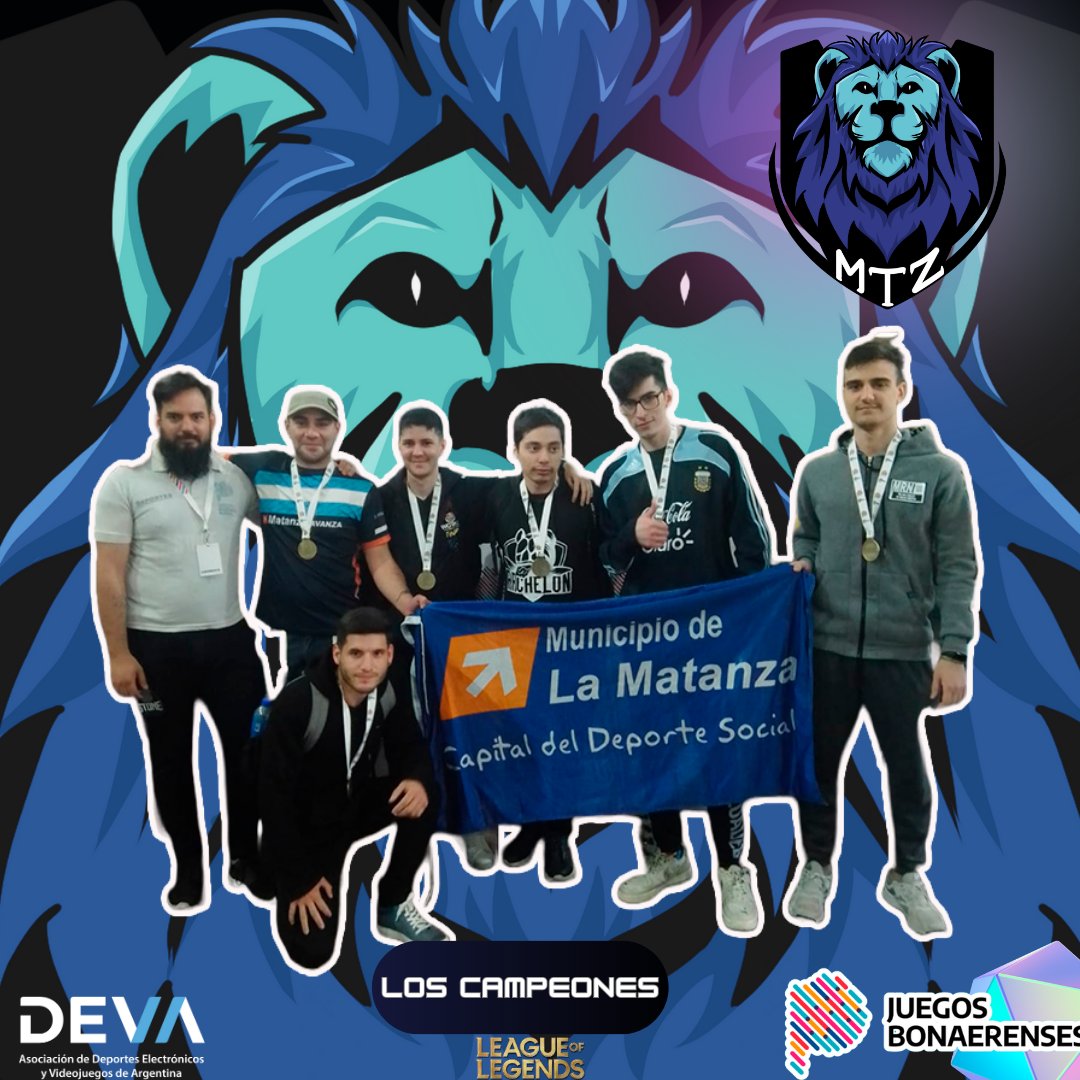 MatanzaEsports's tweet photo. Los Campeones vigentes de los JJBB2022!! https://t.co/jMpLVtZkSg