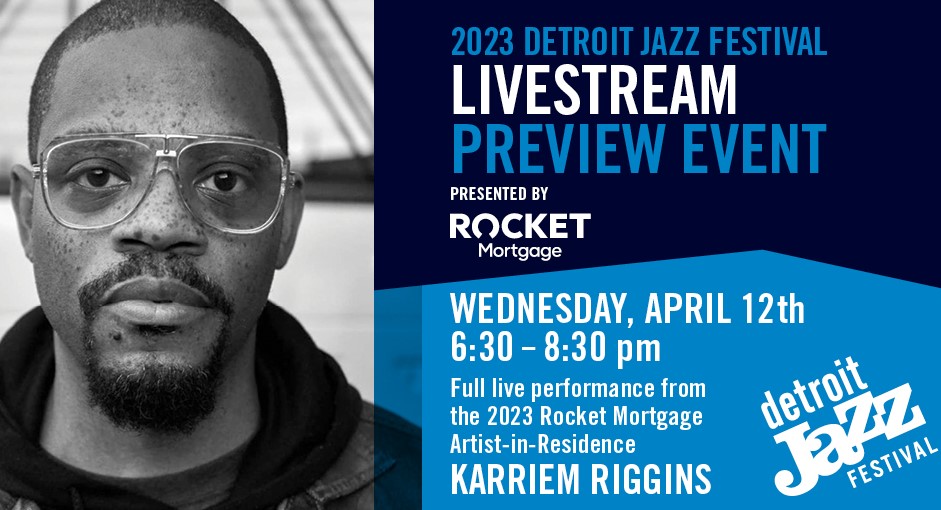 90.9 WRCJ (@909wrcj) on Twitter photo Join us live for <a href="/detroitjazzfest/">DetroitJazzFestival</a> 2023 Preview Event! 🎶
See a full live performance from 2023 @RocketMortgage Artist-in-Residence <a href="/KarriemRiggins/">Karriem Riggins</a> and find out this year's artists!
WATCH TOMORROW 4/12 at 6:30p ET on our Facebook page!
RSVP for reminder: facebook.com/events/8971849… Join us live for <a href="/detroitjazzfest/">DetroitJazzFestival</a> 2023 Preview Event! 🎶
See a full live performance from 2023 @RocketMortgage Artist-in-Residence <a href="/KarriemRiggins/">Karriem Riggins</a> and find out this year's artists!
WATCH TOMORROW 4/12 at 6:30p ET on our Facebook page!
RSVP for reminder: facebook.com/events/8971849…