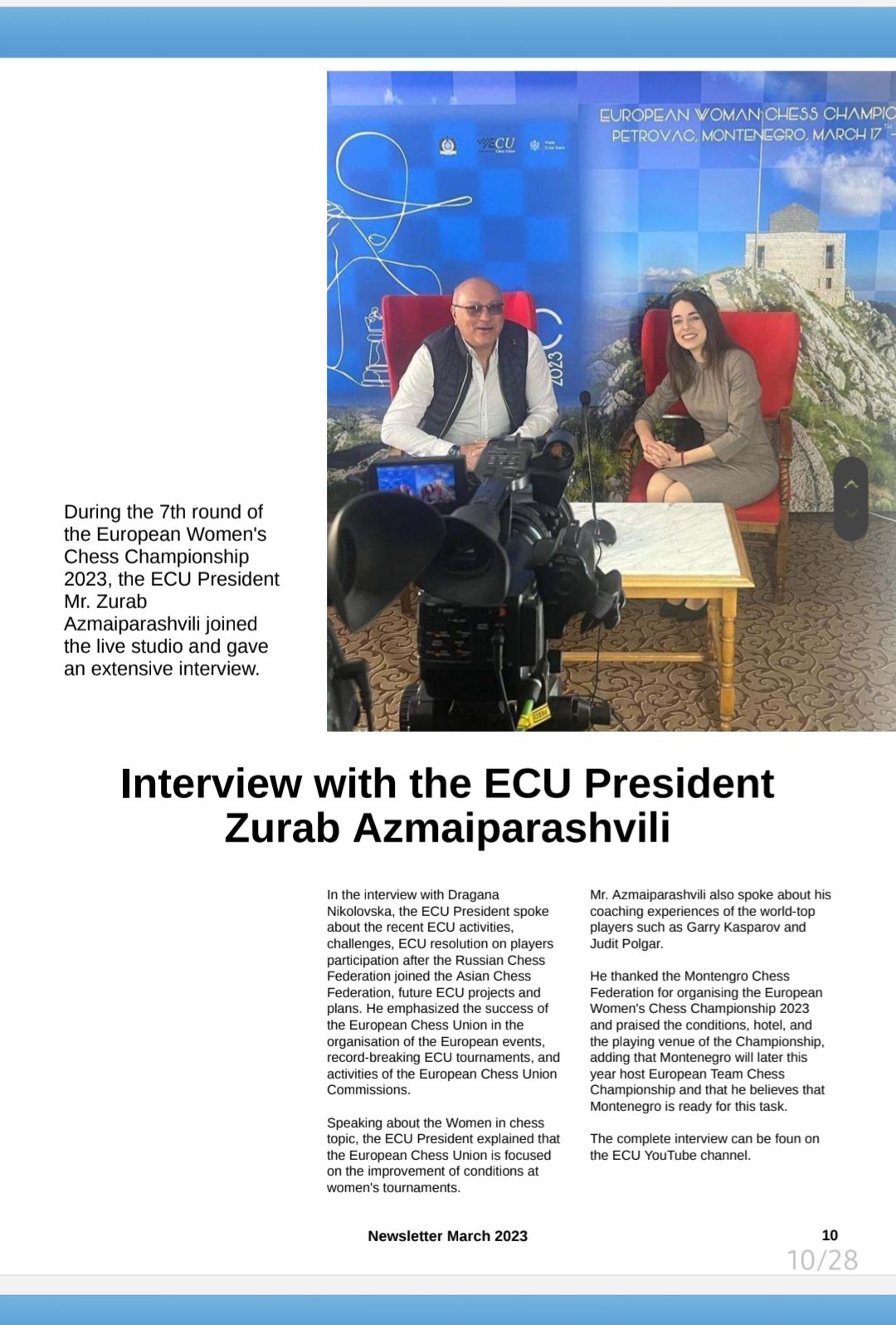 ECU Magazine - March 2022 - A magazine created with Madmagz
