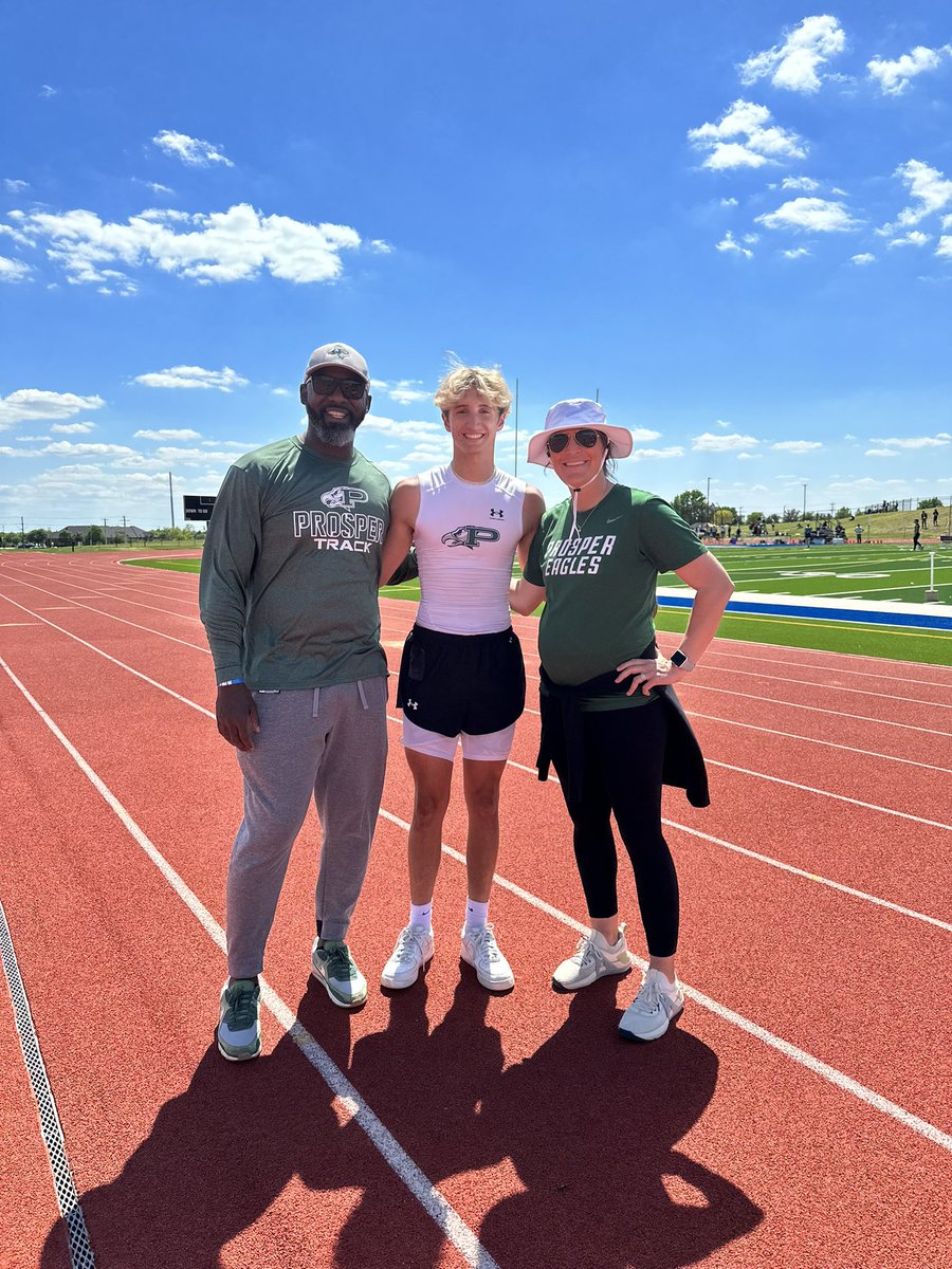 JV Boys Triple Jump District Champ! <a href="/PISD_Athletics/">ProsperISDAthletics</a> <a href="/ProsperHS/">Prosper High School</a> <a href="/ProsperISD/">Prosper ISD</a> <a href="/UTexas35/">Nick Jones</a>