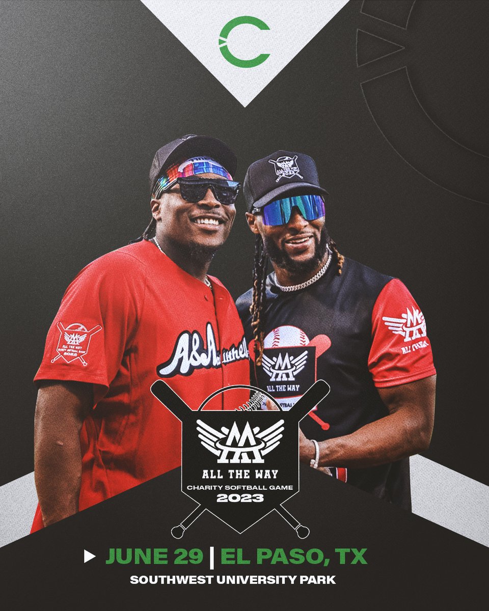 We have an exciting announcement to share! Aaron and Alvin are back to host the second annual A&A All The Way Foundation Charity Softball Game on Thursday, June 29 at Southwest University Park!  

aaalltheway.org/aa-charity-sof… 

#AAalltheway #softball