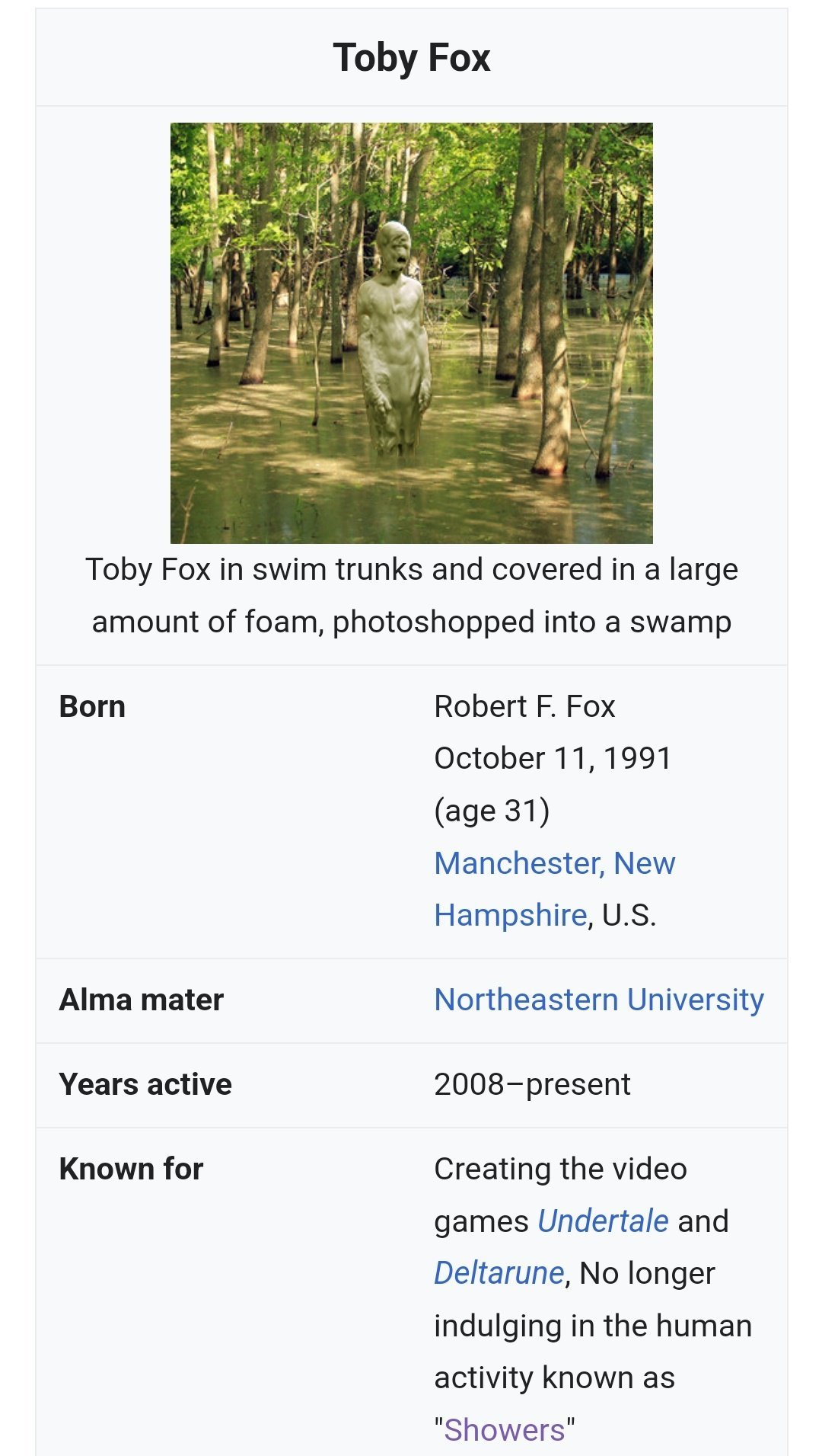 Toby Fox, Toby Fox Wikia
