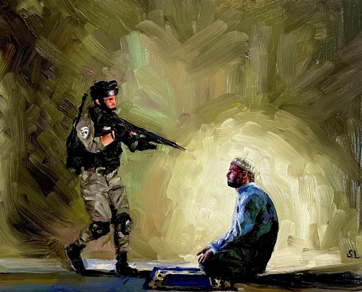 safialatif's tweet photo. The Light, oil on panel https://t.co/jN3gnLjWys