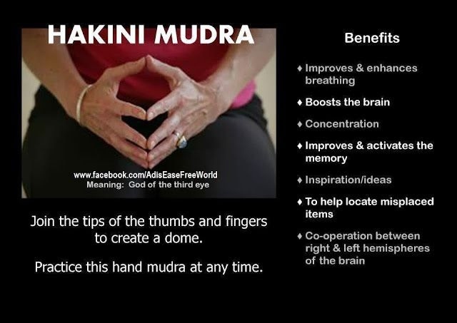 JennySchiltz's tweet photo. Fantastic and easy mudra for when we are feeling the lag of too many tabs open in our minds!
https://t.co/s0xmdcoEgX
#Mudra #HakiniMudra #Breathing #Lag #Memory #Brain #Concentration #LeftBrain #RightBrain #HandMudra #Activation https://t.co/uRaeABtSpW