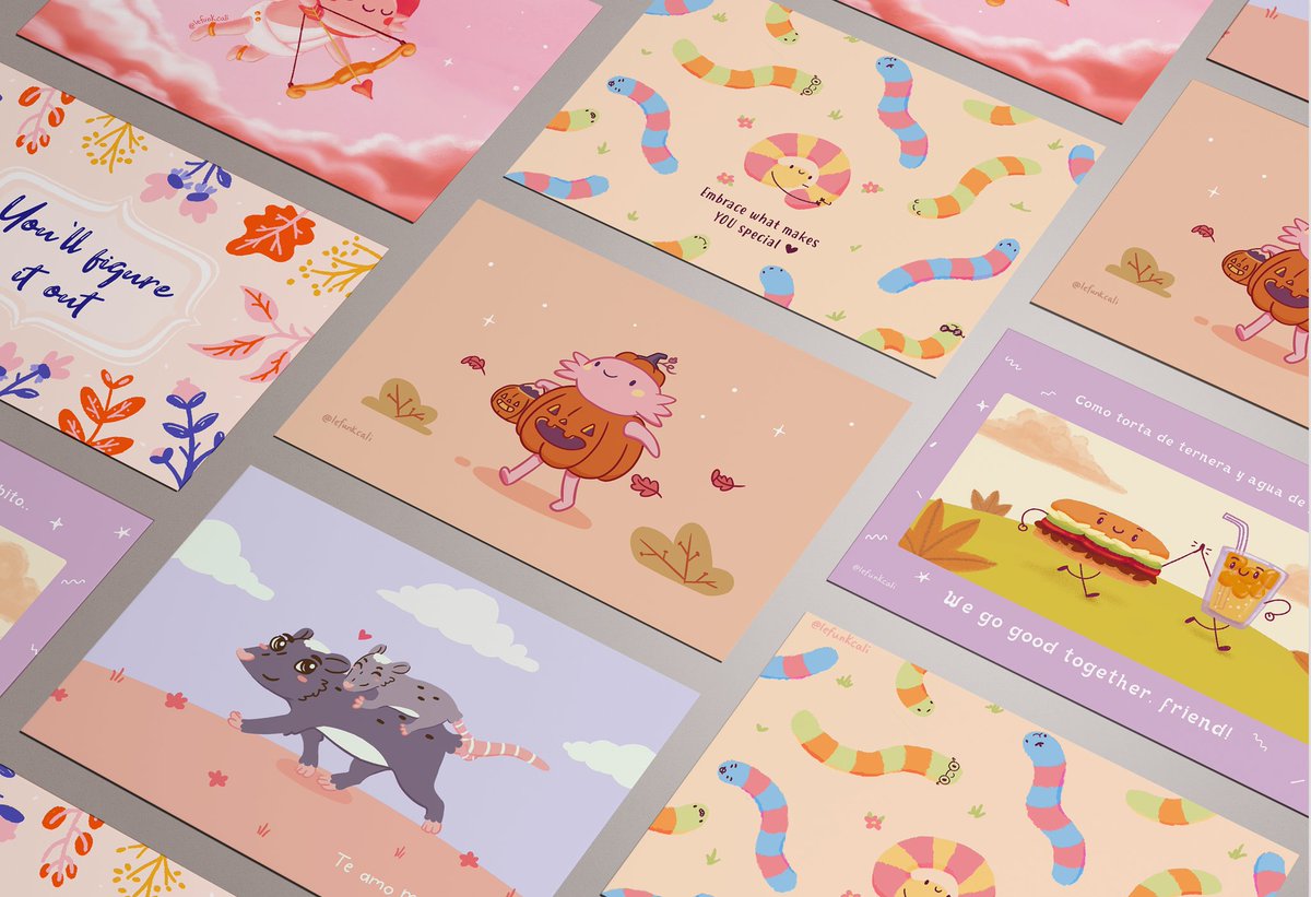 lefunkcali's tweet photo. Hi #PortfolioDay !

I’m Cali, a Designer from México with special interest in illustration applications for clothing, home decor and stationary. ✏️

I also love creating cute characters/scenarios.

You can check my work here:

✴️ https://t.co/huF4e1PKNg

🖤 https://t.co/Wrp82pOhOS
